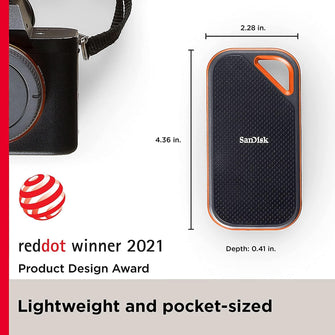 Buy Sandisk,SanDisk Extreme PRO 2TB portable NVMe SSD, USB-C, up to 2000MB/s read & 2000MB/s write speed, ruggedised & water-resistant, carabiner loop - Gadcet.com | UK | London | Scotland | Wales| Ireland | Near Me | Cheap | Pay In 3 | Hard Drives