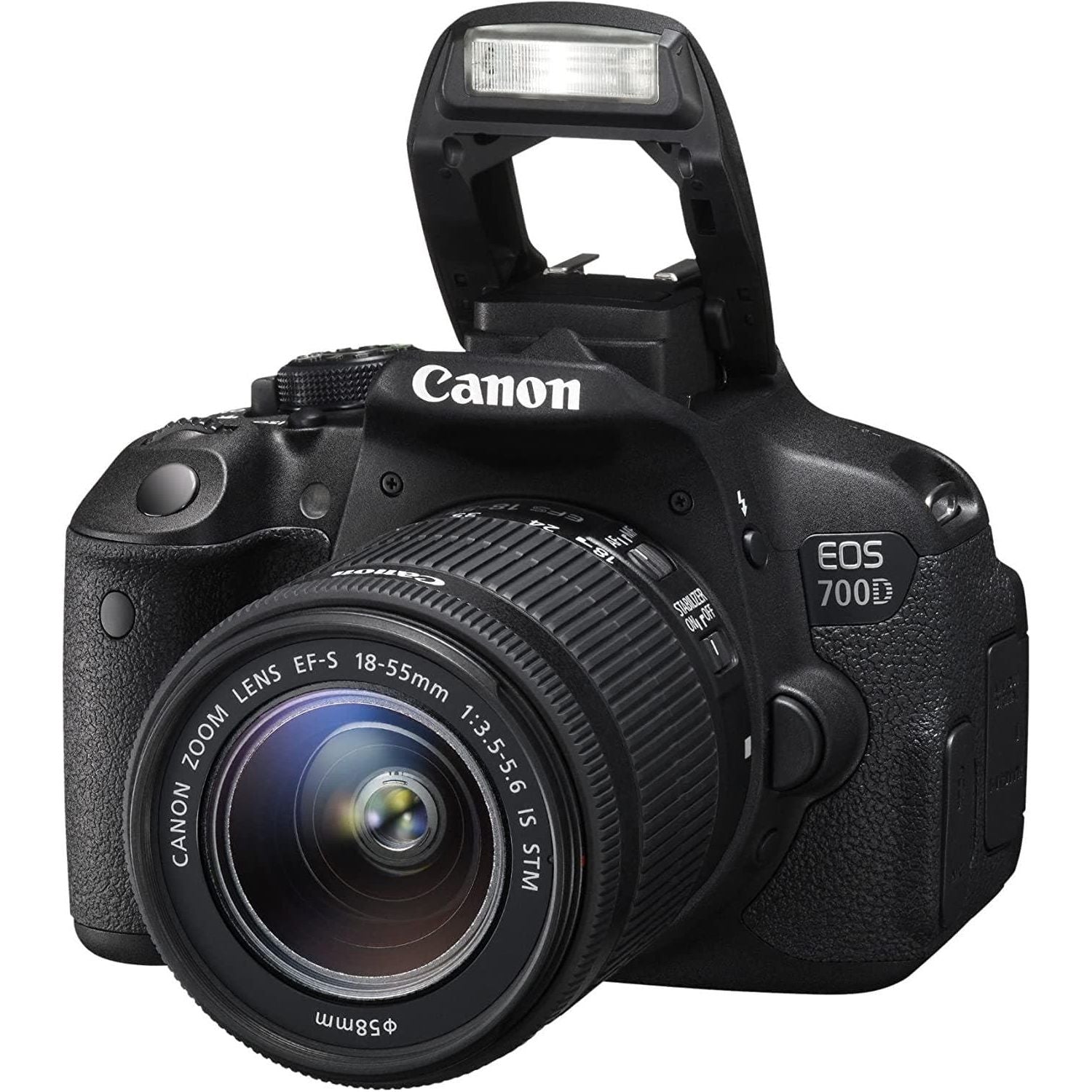 Buy Canon,Canon EOS 700Digital SLR Camera, 18M + 18-55mm- Black - Gadcet.com | UK | London | Scotland | Wales| Ireland | Near Me | Cheap | Pay In 3 | Cameras