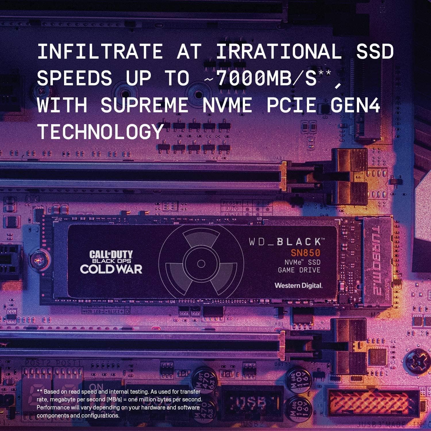 Buy WD,WD BLACK SN850 1TB NVMe SSD Game Drive, Call of Duty: Black Ops Cold War Special Edition - Gadcet.com | UK | London | Scotland | Wales| Ireland | Near Me | Cheap | Pay In 3 | Hard Drives