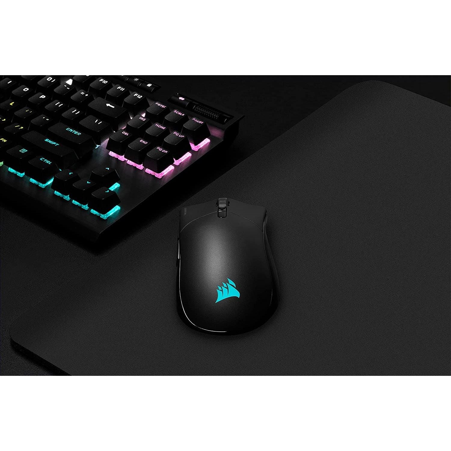 Buy Corsair,Corsair SABRE RGB PRO WIRELESS CHAMPION SERIES, Ultra-lightweight FPS/MOBA Wireless Gaming Mouse (SLIPSTREAM WIRELESS Technology, CORSAIR MARKSMAN 26,000 DPI Optical Sensor) Black - Gadcet.com | UK | London | Scotland | Wales| Ireland | Near Me | Cheap | Pay In 3 | Mouse Pads