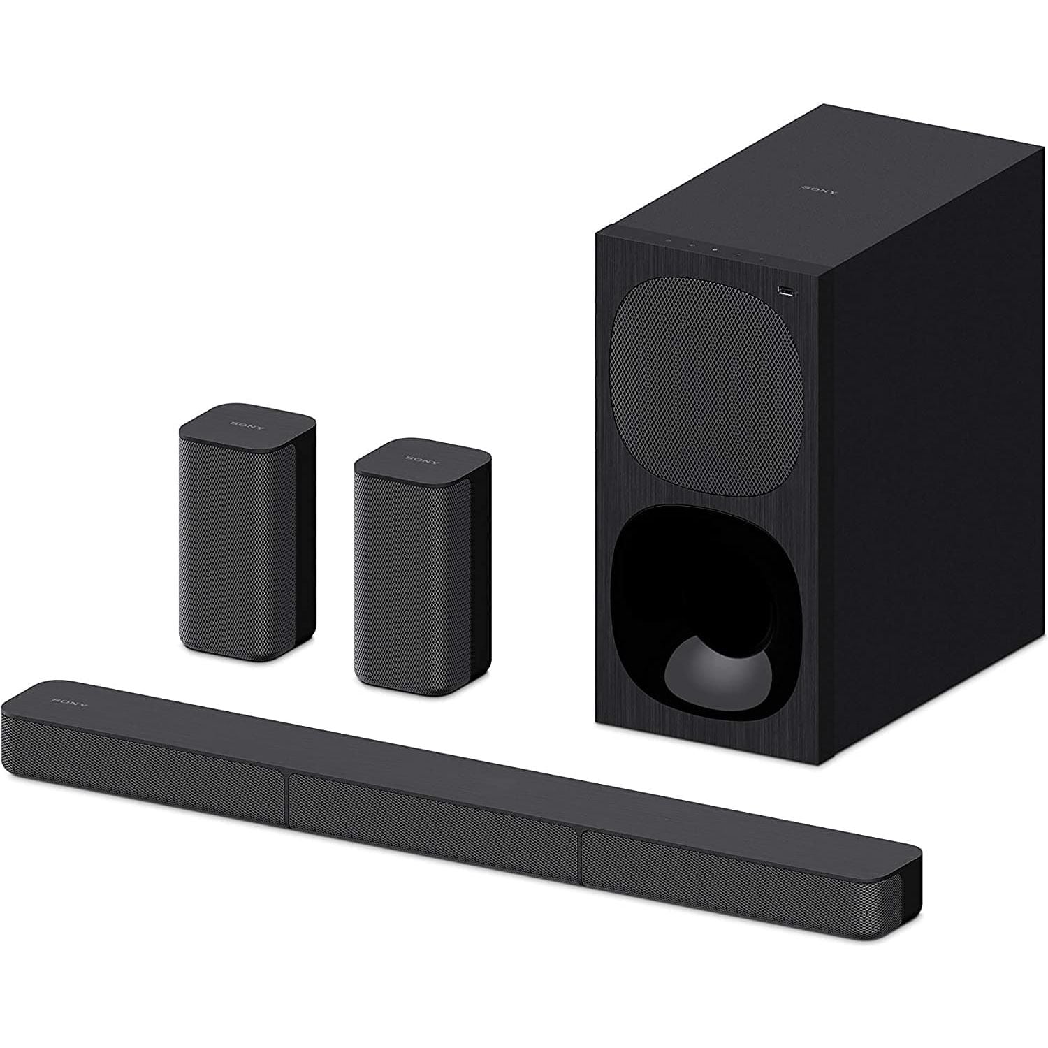 Sony,Sony HT-S20R - 5.1ch Soundbar with wired subwoofer and rear speakers - Gadcet.com