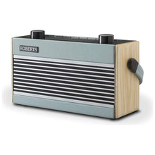 Roberts Rambler BT Retro/Digital Portable Bluetooth Radio with DAB/DAB+/FM RDS Wavebands - Blue - Gadcet.com