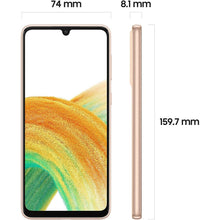 Samsung Galaxy A33 5G 128 GB - Peach - Unlocked