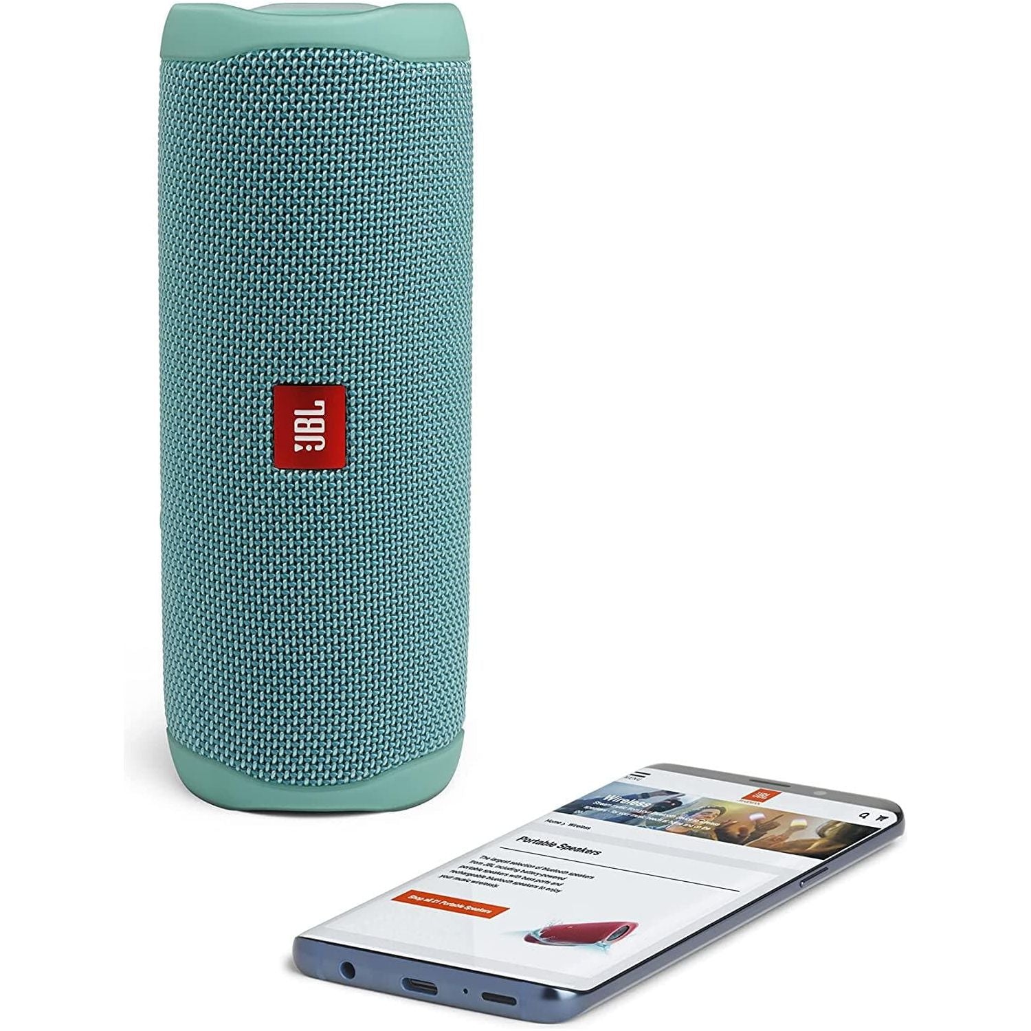 Buy JBL,JBL Flip 5 -Waterproof Portable Bluetooth Speaker - Teal - Gadcet.com | UK | London | Scotland | Wales| Ireland | Near Me | Cheap | Pay In 3 | Speakers