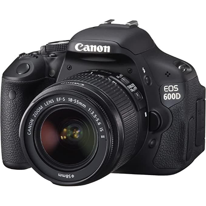 Canon EOS 600D Digital SLR Camera (inc. 18-55 mm f/3.5-5.6 IS II Lens Kit)