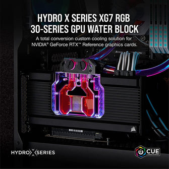 Buy Corsair,Corsair Hydro X Series XG7 RGB 30 Series REFERENCE GPU Water Cooler Suitable for NVIDIA GeForce RTX (3090) - Gadcet.com | UK | London | Scotland | Wales| Ireland | Near Me | Cheap | Pay In 3 | Computers