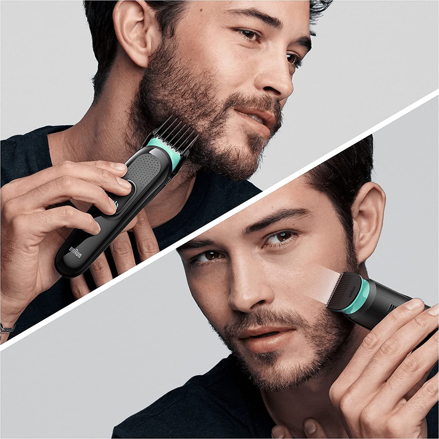 Braun,Braun MGK7220 10-in-1 Beard Trimmer Set - Silver and Grey - Gadcet.com