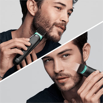 Braun,Braun MGK7220 10-in-1 Beard Trimmer Set - Silver and Grey - Gadcet.com
