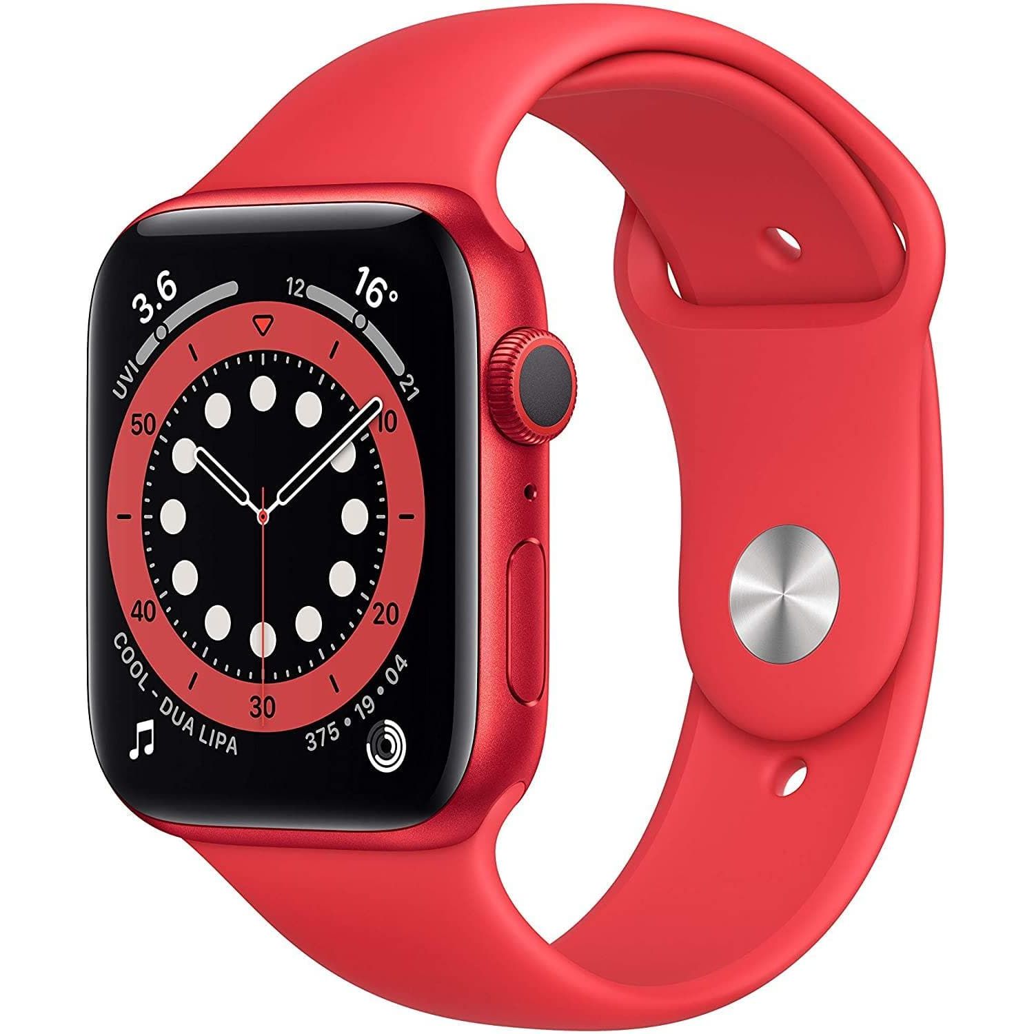 Buy Apple,Apple Watch Series 6 44mm (GPS) - (PRODUCT) Red Aluminium - Gadcet.com | UK | London | Scotland | Wales| Ireland | Near Me | Cheap | Pay In 3 | smart watch