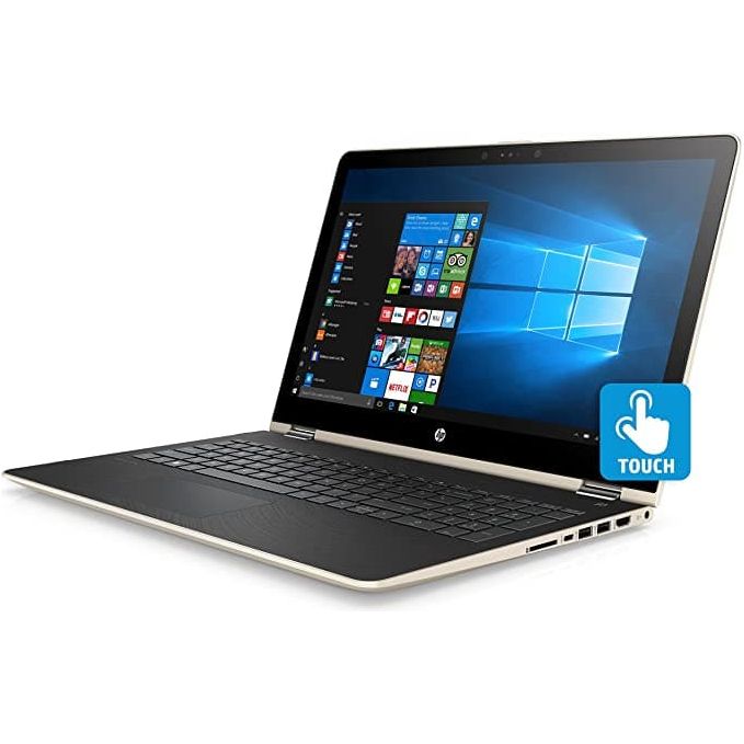 HP Pavilion x360 - 15-br015na Intel Pentium CPU 4415U @ 2.30GHz, 4GB RAM 512 GB HDD - Silver
