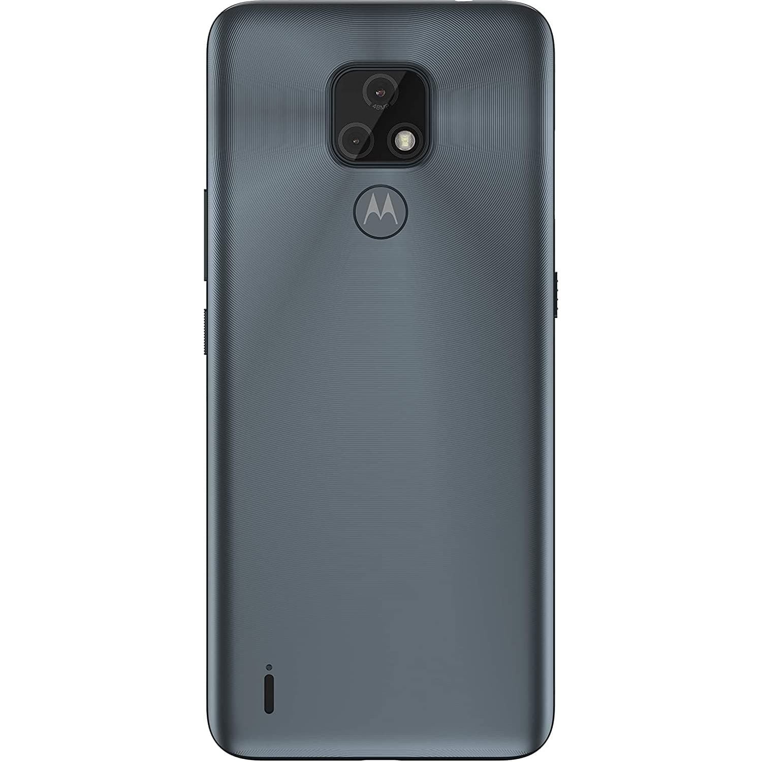 Motorola,Moto E7 6.5 Inch Max Vision HD+, 48MP dual camera system, 4000 mAH battery, Dual SIM, Android 10, Mineral Grey - Gadcet.com