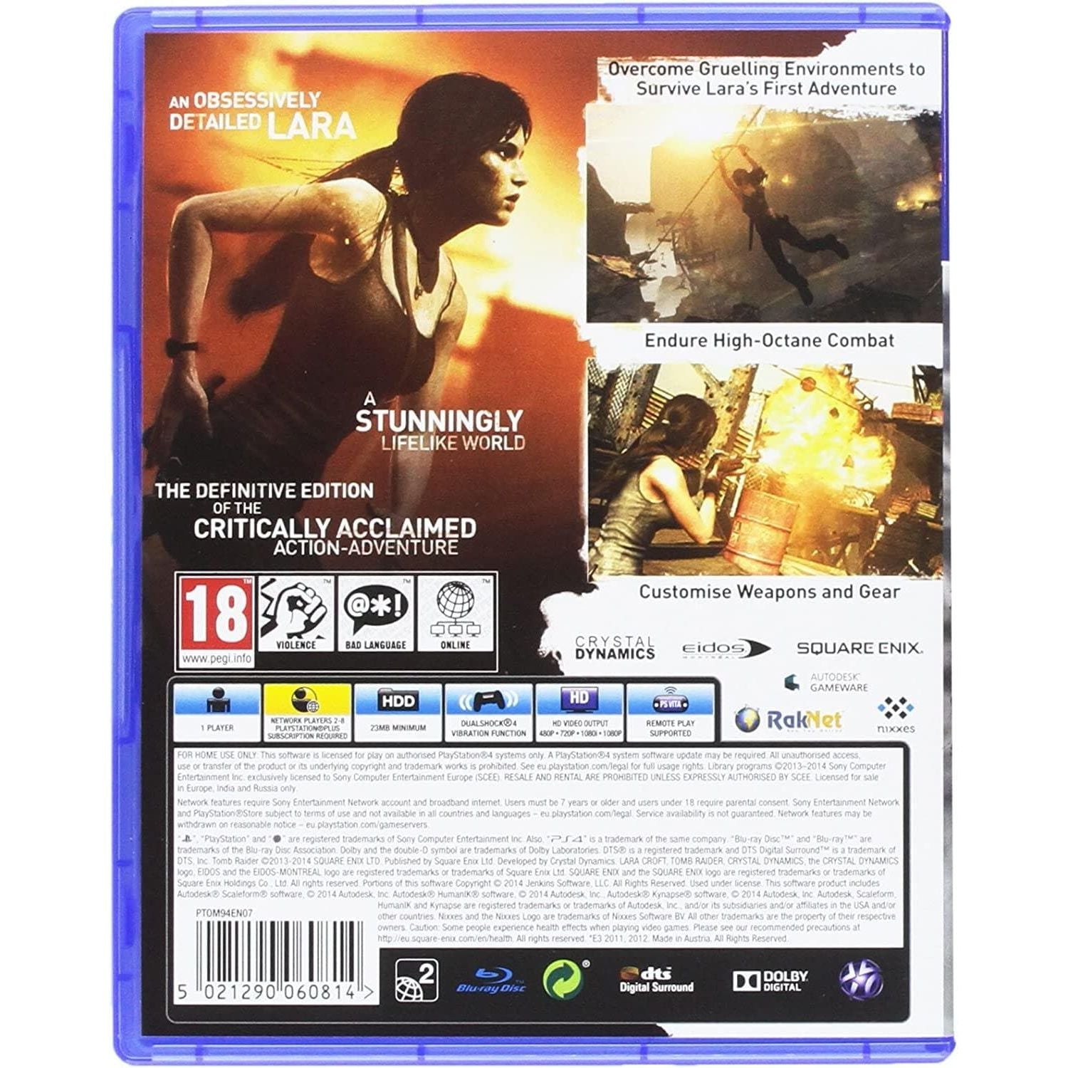 Buy Sony,Tomb Raider Definitive Edition for PS4 (No DLC) - Gadcet.com | UK | London | Scotland | Wales| Ireland | Near Me | Cheap | Pay In 3 | Electronics