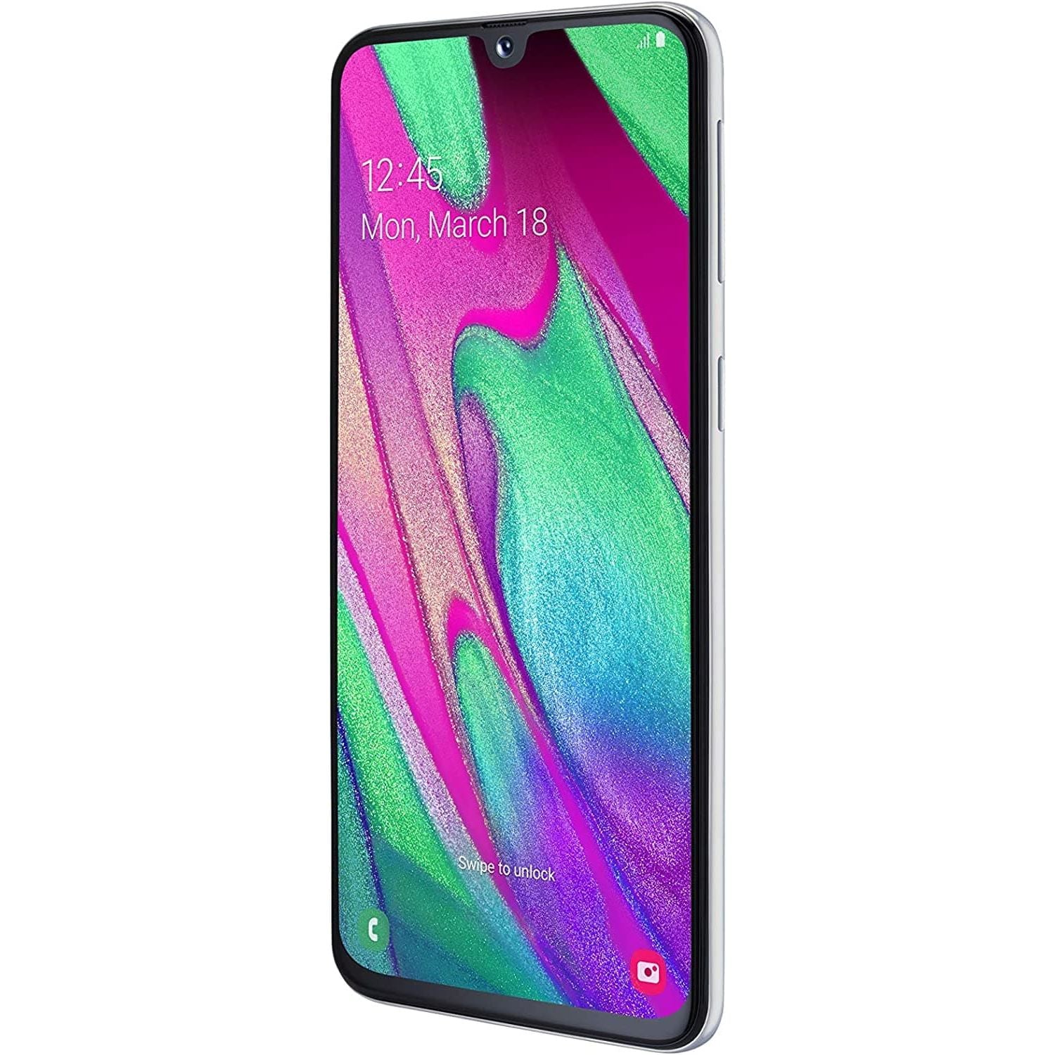 Samsung,Samsung Galaxy A40 64GB Smartphone - White - Gadcet.com
