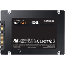Buy Samsung,Samsung SSD 870 EVO, 500 GB, Form Factor 2.5”, Intelligent Turbo Write, Magician 6 Software, Black - Gadcet.com | UK | London | Scotland | Wales| Ireland | Near Me | Cheap | Pay In 3 | Hard Drives