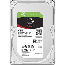 Seagate 4TB IronWolf Pro NAS Hard Drive 3.5" SATA 6GB/s 7200RPM 256MB Cache (CMR)
