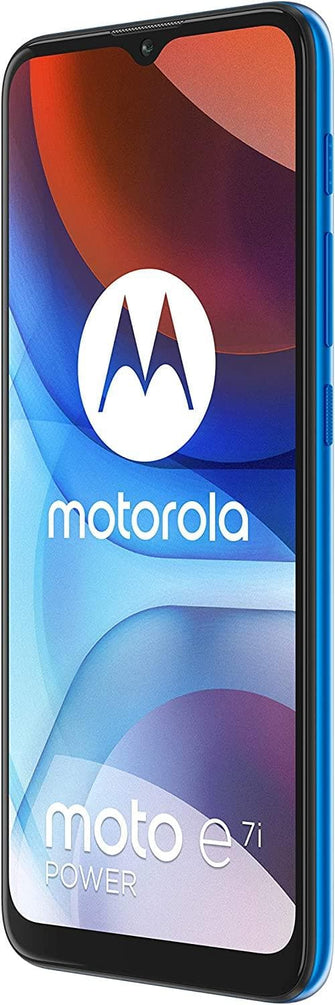 Buy Apple,Motorola Moto E7i Power 32GB, Tahiti Blue - Unlocked - Gadcet.com | UK | London | Scotland | Wales| Ireland | Near Me | Cheap | Pay In 3 | Mobile Phones