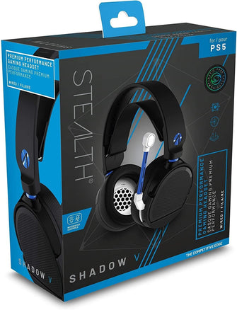 Buy playstation,Stealth Shadow V - Premium Performance Gaming Headset for PS5 - Gadcet.com | UK | London | Scotland | Wales| Ireland | Near Me | Cheap | Pay In 3 | Headphones