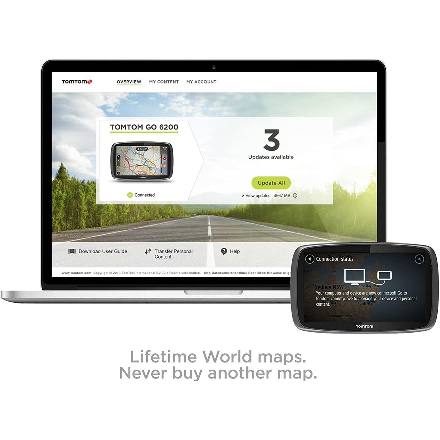 TomTom 4PN60 Car Sat Nav GO 620, 6 Inch with Handsfree Calling, Capacitive Screen - Black