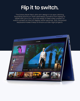 Samsung Galaxy Book Flex 2 8GB 512SSD - Blue - Gadcet.com
