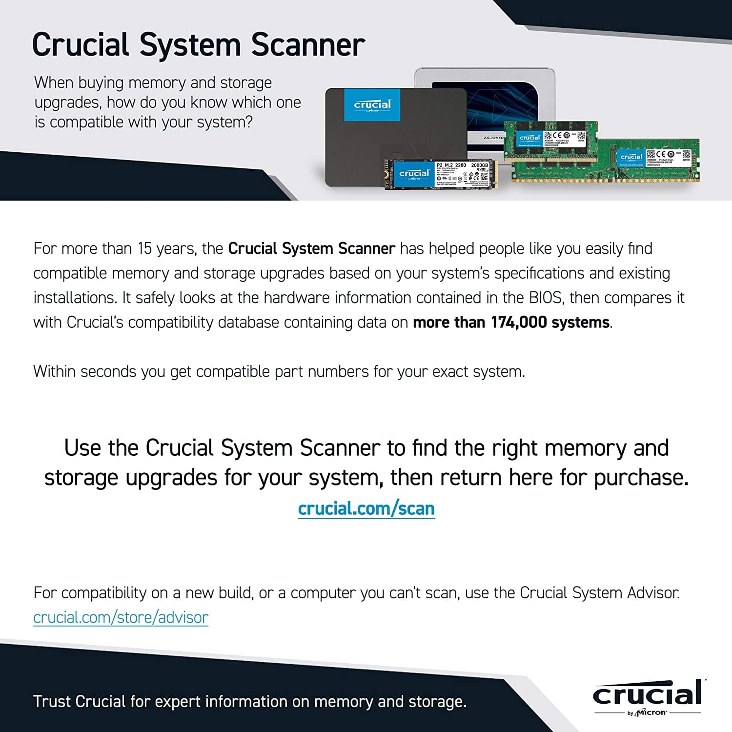 Buy Crucial,Crucial P2 CT1000P2SSD8 1 TB Internal SSD, Up to 2400 MB/s (3D NAND, NVMe, PCIe, M.2), Black - Gadcet.com | UK | London | Scotland | Wales| Ireland | Near Me | Cheap | Pay In 3 | Hard Drives