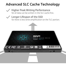 Silicon Power-1TB SSD 3D NAND A55 SLC Cache Performance Boost SATA III 2.5" 7mm (0.28") Internal Solid State Drive
