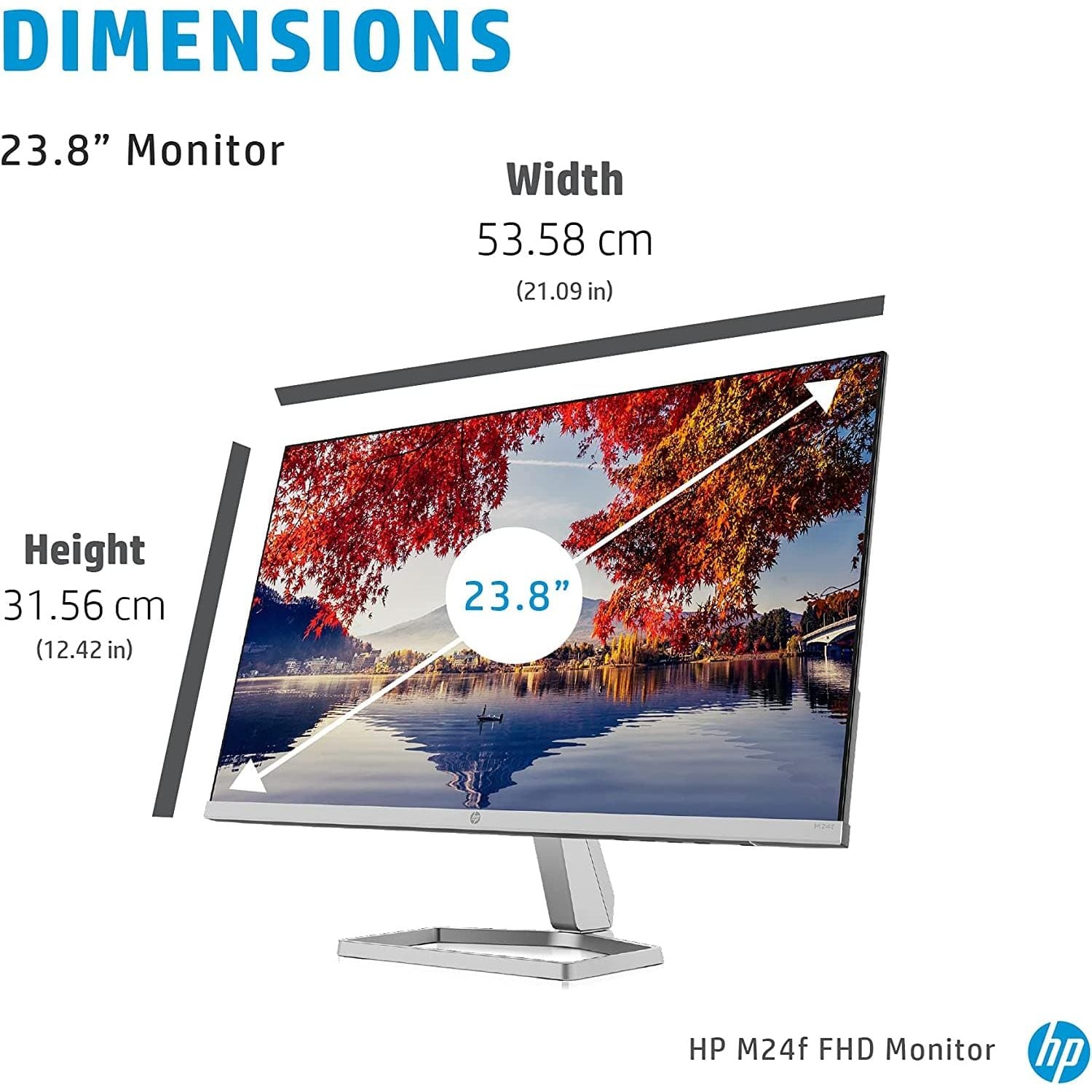 HP M24f 23.8 Inch 75Hz FHD Monitor - Gadcet.com