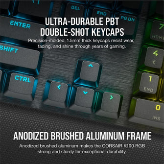 Buy Corsair,Corsair K100 RGB MX Speed Mechanical Gaming Keyboard - Gadcet.com | UK | London | Scotland | Wales| Ireland | Near Me | Cheap | Pay In 3 | Keyboards