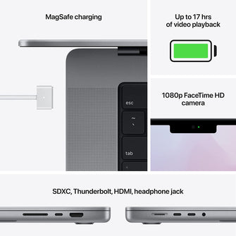 Buy Apple,Apple MacBook Pro 2021 14in M1 Pro 16GB 512GB - Space Grey MKGP3B/A - Gadcet.com | UK | London | Scotland | Wales| Ireland | Near Me | Cheap | Pay In 3 | Computers