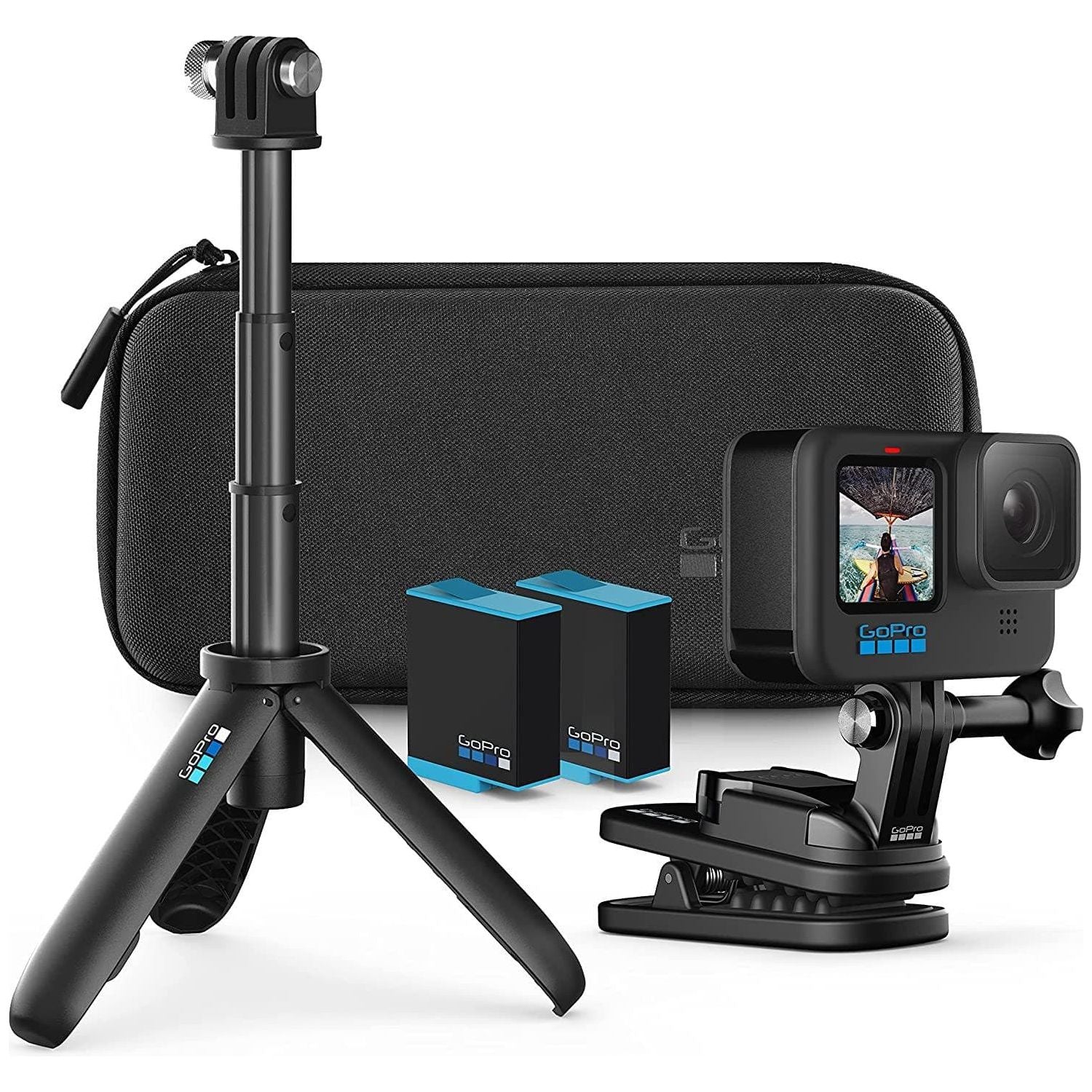 Buy GoPro,GoPro HERO10 Black Bundle - Includes Magnetic Swivel Clip, Rechargeable Battery (2), Shorty (Tripod + Grip), and Carrying Case - Gadcet.com | UK | London | Scotland | Wales| Ireland | Near Me | Cheap | Pay In 3 | Cameras