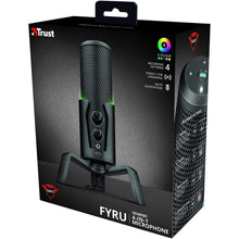 Trust Gaming GXT 258 Fyru USB 4-In-1 Streaming Microphone for PC, PS4, PS5 and Laptop , Black
