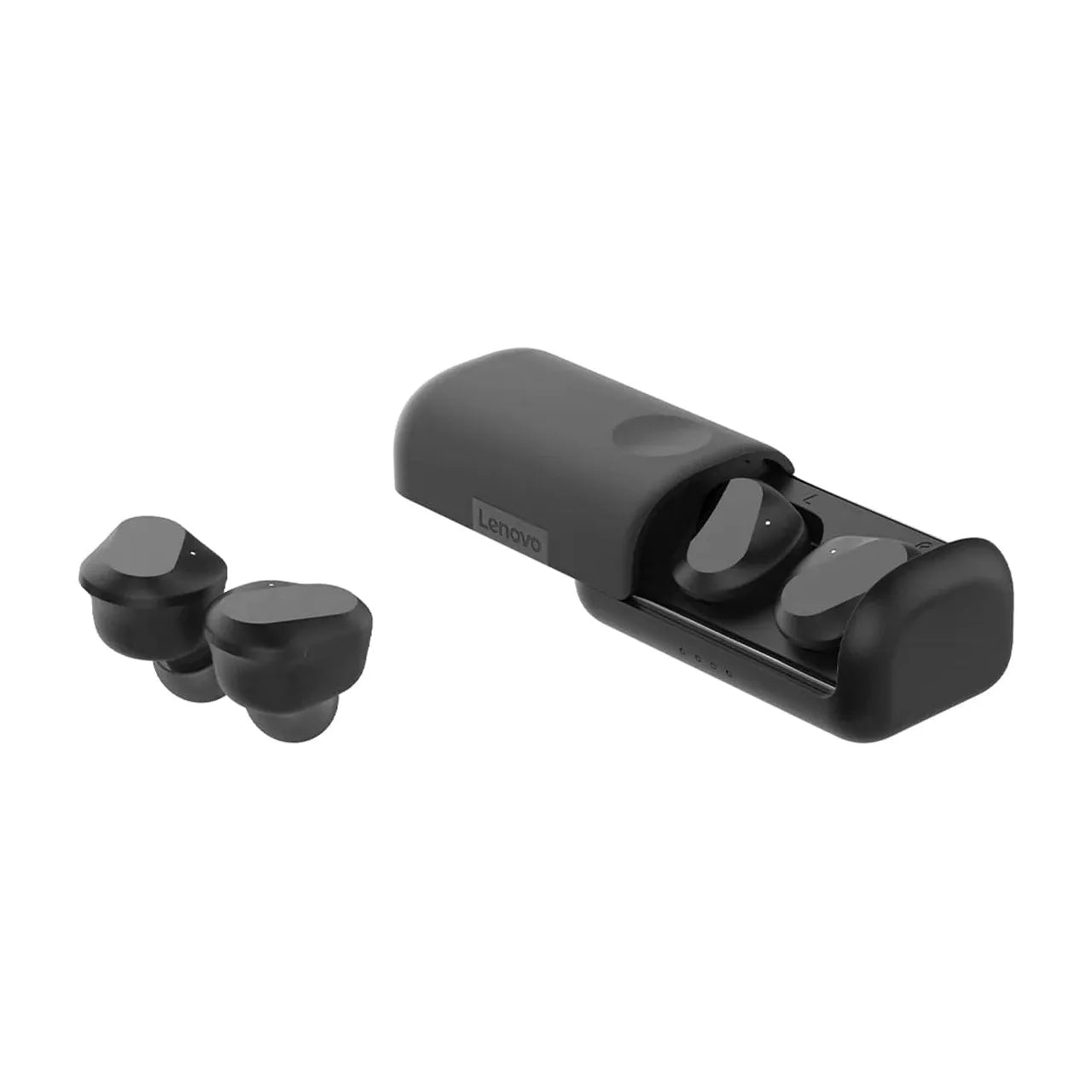 Buy Lenovo,Lenovo True Wireless IPX5 Water Resistant In Ear Earbuds Black - Gadcet.com | UK | London | Scotland | Wales| Ireland | Near Me | Cheap | Pay In 3 | Headphones