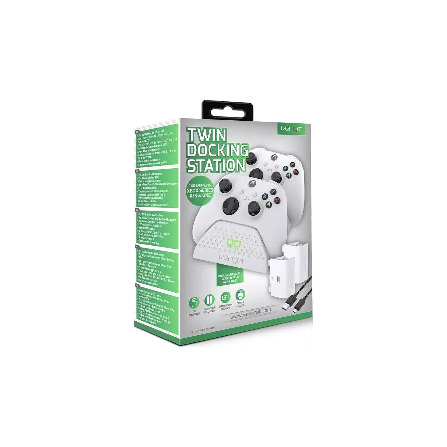 Venom Xbox Series S/X & One Twin Docking & Charging Station - Gadcet.com