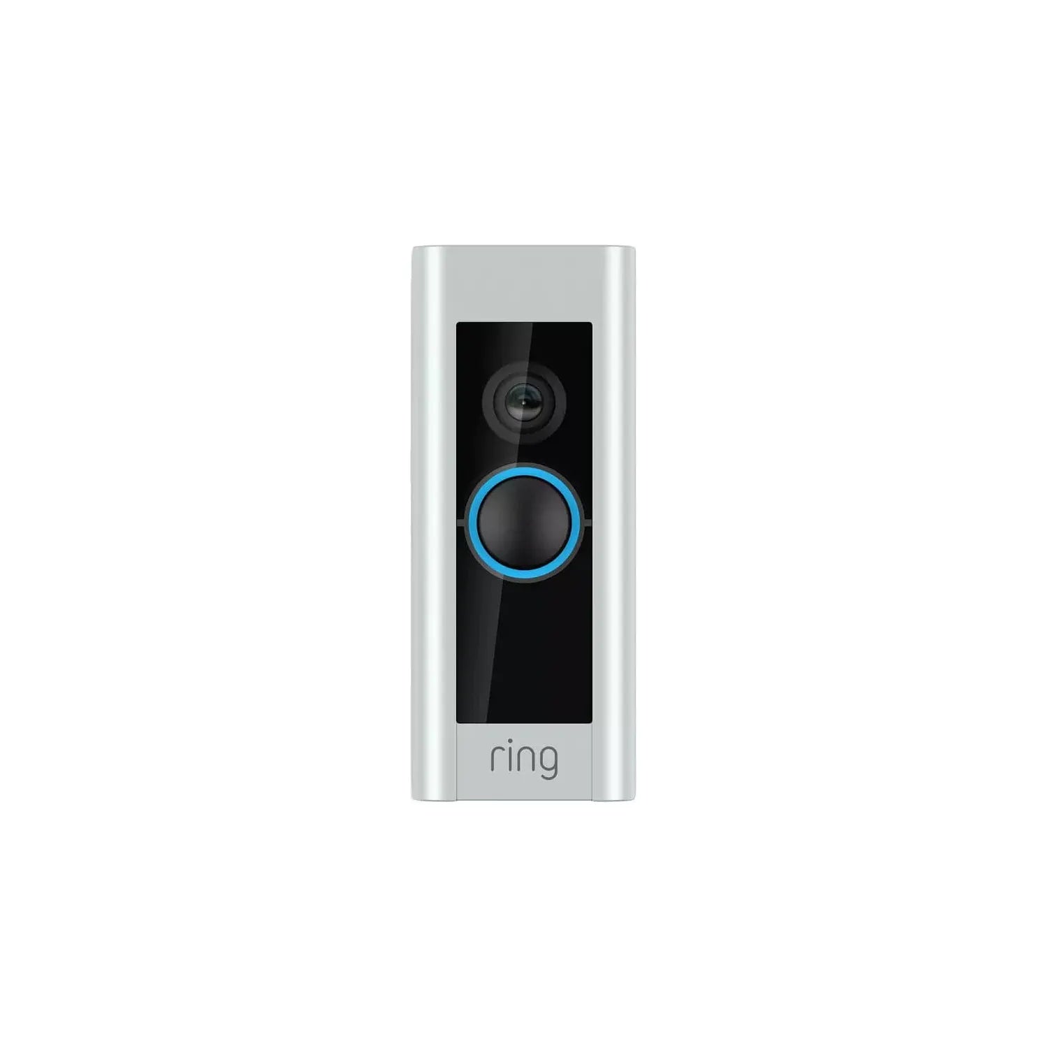 Ring Smart Video Doorbell Pro With Plug In Adaptor - Silver