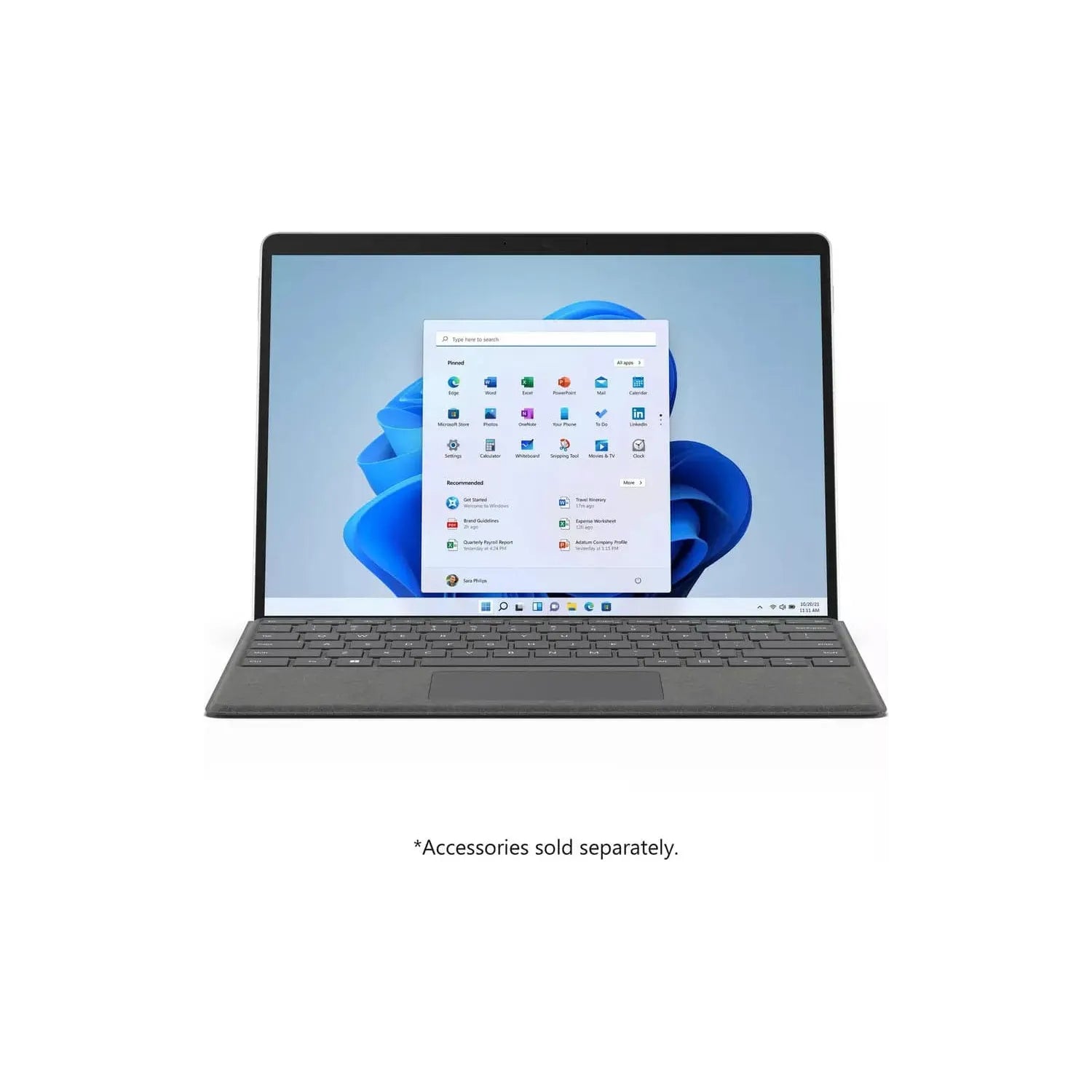 Microsoft 13" Surface Pro 8 - Intel Core i5 11th Gen, 8GB, 128 GB SSD, Platinum - Gadcet.com
