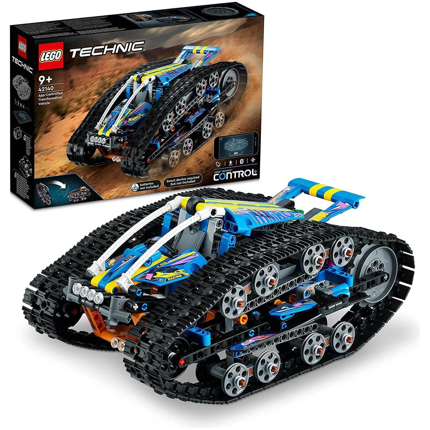 LEGO Technic App-Controlled Transformation RC Toy Car 42140 - Gadcet.com