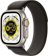 Apple,Apple Watch Ultra (GPS + Cellular), 49mm Titanium Case with Black/Grey trail Loop - Gadcet.com