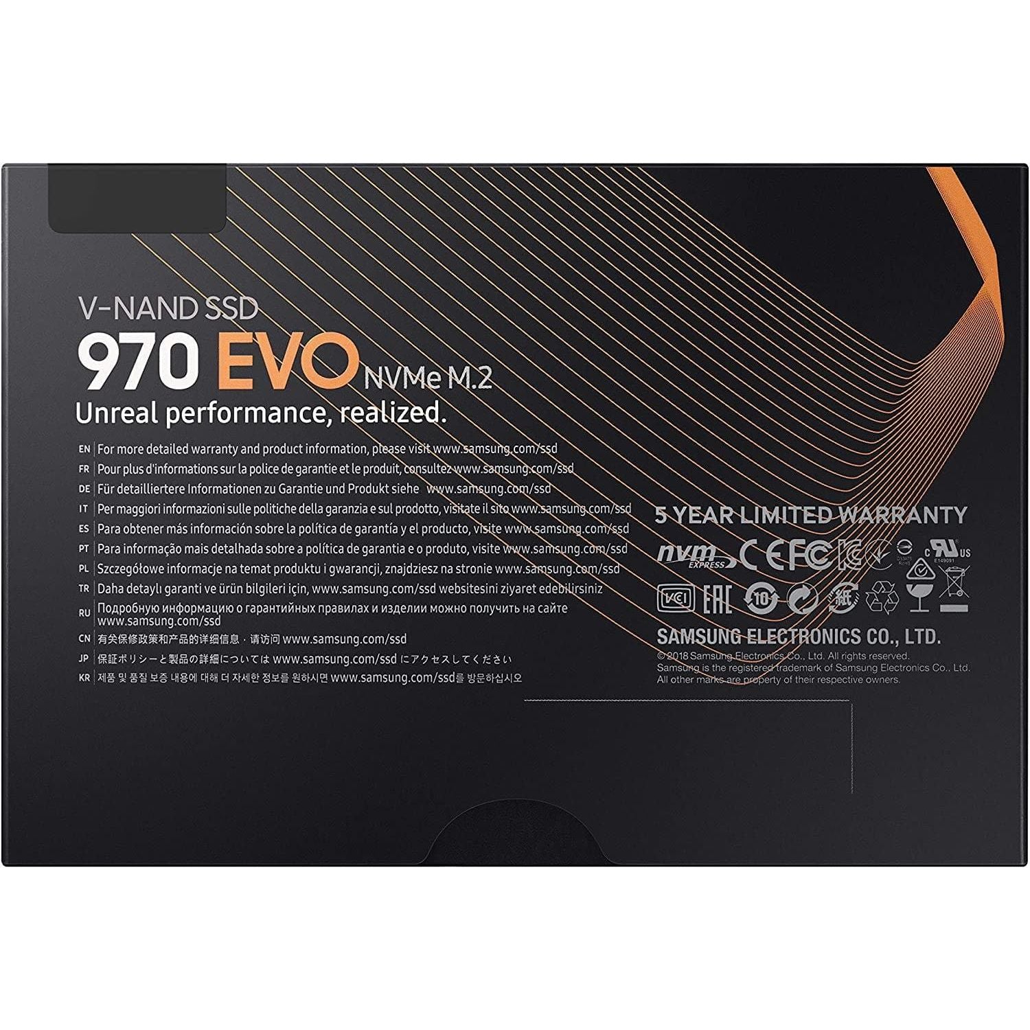 Buy Samsung,Samsung 970 EVO 500 GB PCIe NVMe M.2 (2280) Internal Solid State Drive (SSD) (MZ-V7E500) - Gadcet.com | UK | London | Scotland | Wales| Ireland | Near Me | Cheap | Pay In 3 | Hard Drives