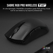 Buy Corsair,Corsair SABRE RGB PRO WIRELESS CHAMPION SERIES, Ultra-lightweight FPS/MOBA Wireless Gaming Mouse (SLIPSTREAM WIRELESS Technology, CORSAIR MARKSMAN 26,000 DPI Optical Sensor) Black - Gadcet.com | UK | London | Scotland | Wales| Ireland | Near Me | Cheap | Pay In 3 | Mouse Pads