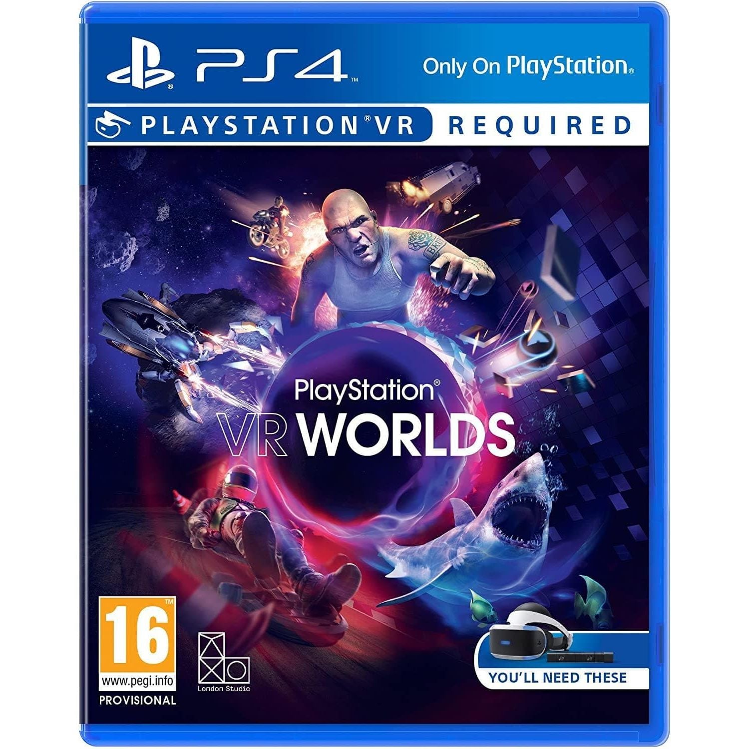 Buy playstation,Playstation VR Worlds (PSVR) - Gadcet.com | UK | London | Scotland | Wales| Ireland | Near Me | Cheap | Pay In 3 | Games