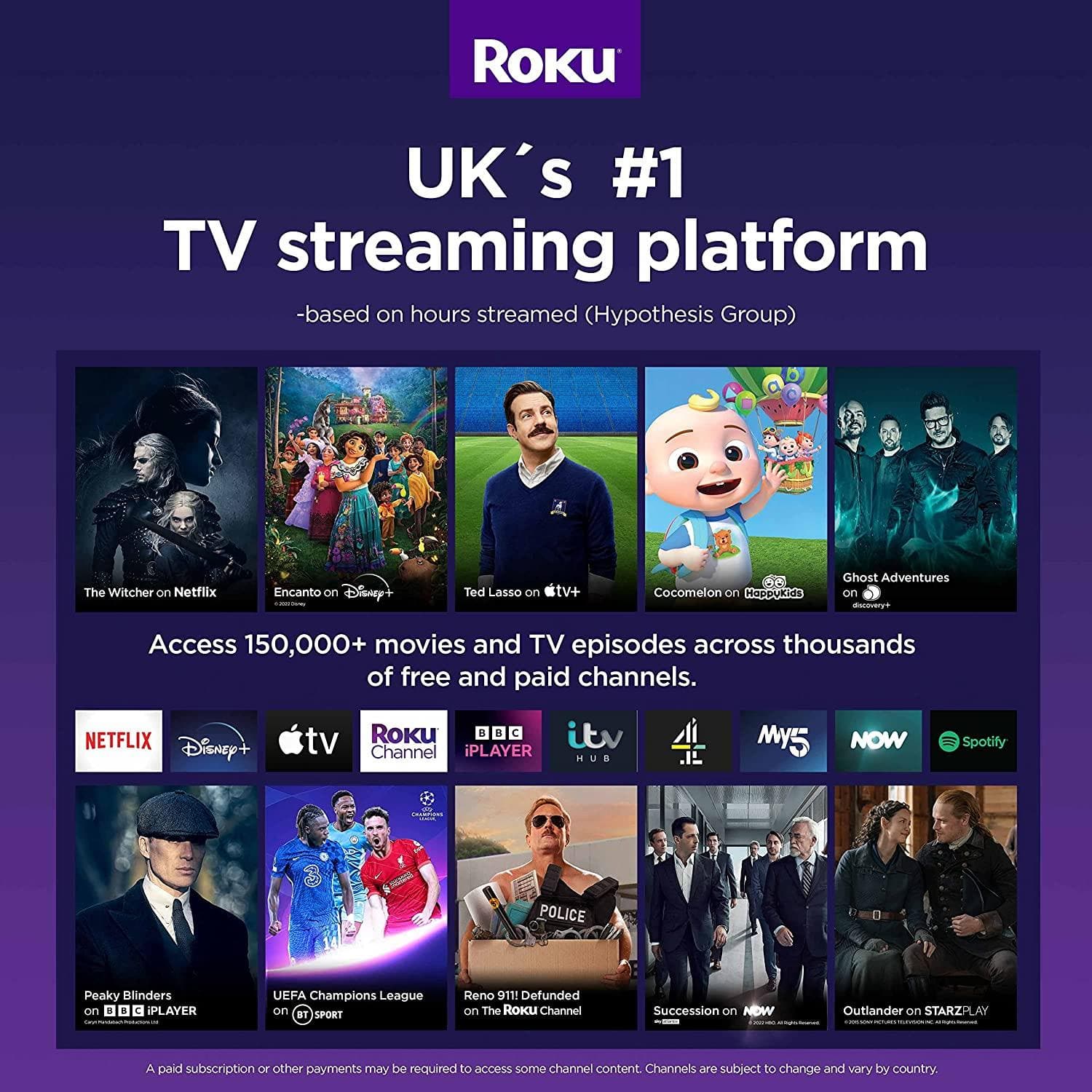 Buy Roku,Roku Express 4K HD Streaming Media Player - Gadcet.com | UK | London | Scotland | Wales| Ireland | Near Me | Cheap | Pay In 3 | TV Converter Boxes