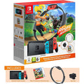 Buy Nintendo,Nintendo Switch Neon Red/Neon Blue with Ring Fit Adventure & Switch Joy-Con Wheel Accessory Pair - Gadcet.com | UK | London | Scotland | Wales| Ireland | Near Me | Cheap | Pay In 3 | Video Game Consoles