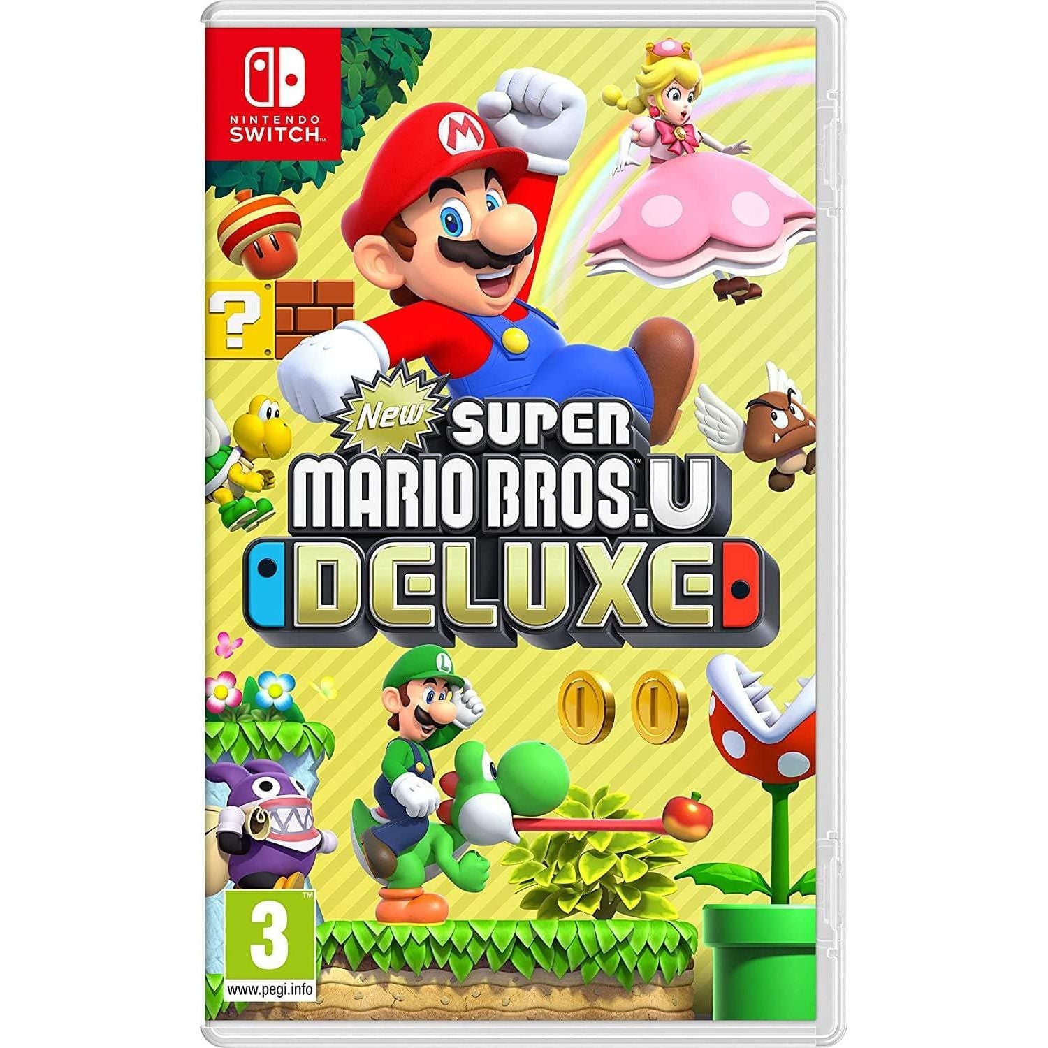 Buy Nintendo,New Super Mario Bros. U Deluxe Nintendo Switch Game - Gadcet.com | UK | London | Scotland | Wales| Ireland | Near Me | Cheap | Pay In 3 | Games