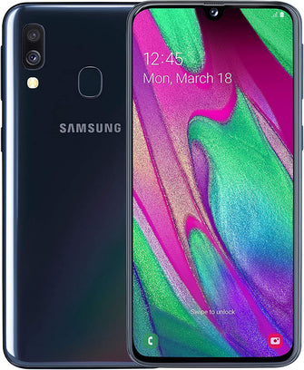 Samsung Galaxy A40 Dual-SIM 64 GB - Black - Gadcet.com