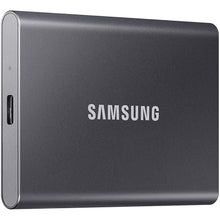 Buy Samsung,Samsung T7 500GB Portable SSD Hard Drive Titanium Grey - Gadcet.com | UK | London | Scotland | Wales| Ireland | Near Me | Cheap | Pay In 3 | Hard Drives