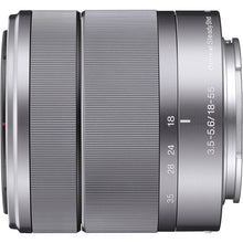 Sony Alpha SEL1855 E-mount 18-55mm F3.5-5.6 OSS Lens - Silver