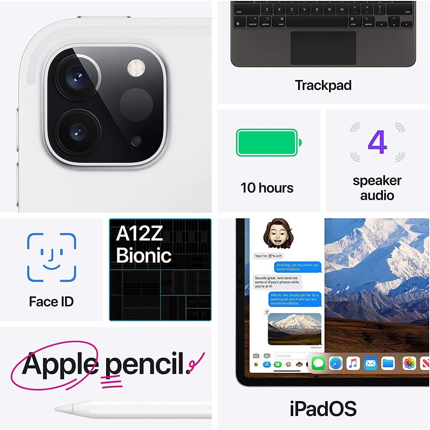 Buy Apple,Apple iPad Pro 11 (2nd Gen) 256GB Wi-Fi - Space Grey - Gadcet.com | UK | London | Scotland | Wales| Ireland | Near Me | Cheap | Pay In 3 | Tablet Computers