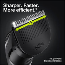 Braun,Braun Beard Trimmer Series 3 & Hair Clippers with Gillette Fusion5 ProGlide Razor, 39 Length Settings, BT3240, Black/Blue - Gadcet.com