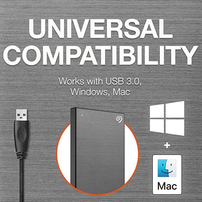 Buy Seagate,Seagate One Touch, Portable External Hard Drive, 2 TB, STKB2000404 - Gadcet.com | UK | London | Scotland | Wales| Ireland | Near Me | Cheap | Pay In 3 | Hard Drives