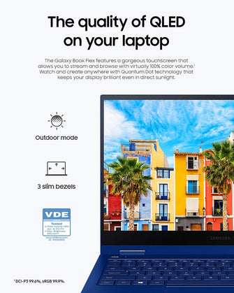 Samsung Galaxy Book Flex 2 8GB 512SSD - Blue - Gadcet.com