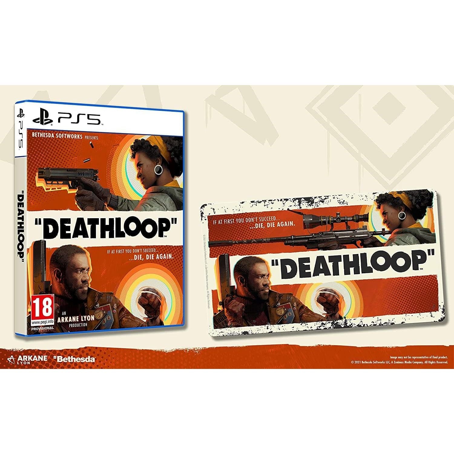 Buy playstation,Deathloop with Steel Poster for PS5 - Gadcet.com | UK | London | Scotland | Wales| Ireland | Near Me | Cheap | Pay In 3 | Games